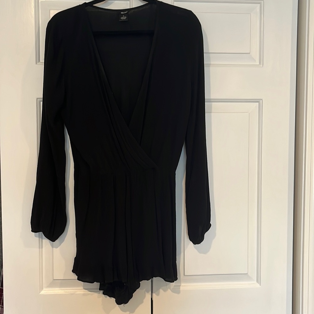 Wet seal Black romper